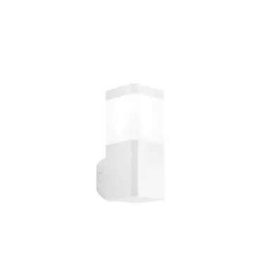 APPLIQUE FOCUS BIANCA SQUADRATA 1XGU10 IP65 10X13X24CM