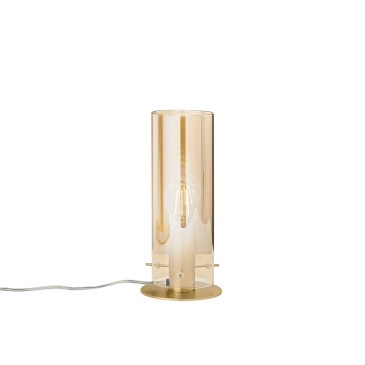 LUMETTO MAGIC ORO/AMBRA 1XE27 13X13X23CM