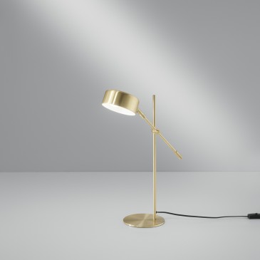 LAMPADA DA TAVOLO EIFFEL ORIENTABILE ORO 1XE14 42X16X59,5CM