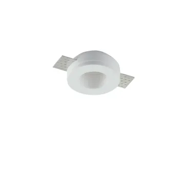 INCASSO MINI BIANCO TONDO 1XGU10 MINI 7X3CM