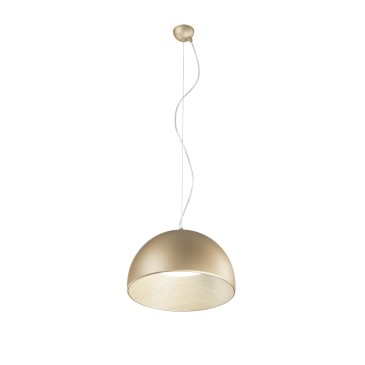 SOSPENSIONE LED COCO ORO 30W 3300LM CCT 35X181CM