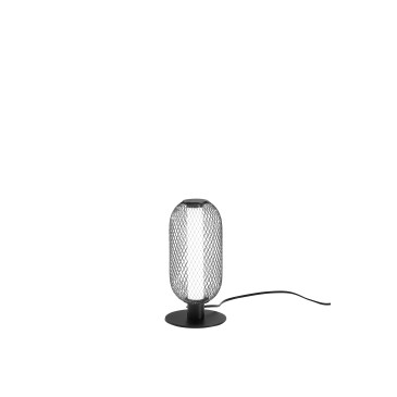 LUME LED INKAS NERO IN METALLO 11W 1260LM CCT 3000/3500/4000K 29X16X16CM