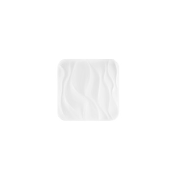PLAFONIERA LED WAVE BIANCA 18W 2430LM CCT 3000/4000/6500K 33X8,5X33CM