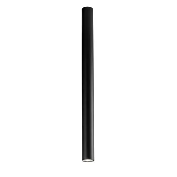 PLAFONIERA FLUKE TONDA NERA 1XGU10 5,5X5,5X75CM