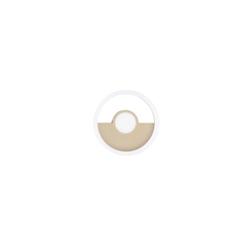 PLAFONIERA LED KANDINSKY ORO 14W 2100LM CCT 20X20X8CM