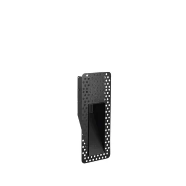 INCASSO YUREI NERO IN ACCIAIO E ALLUMINIO 238X91X61MM