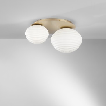 Plafonnier Ripple Gold 2 x...
