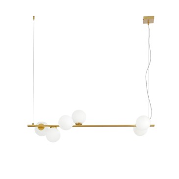 SOSPENSIONE ENOIRE ORO 6XE14 120X12X150CM