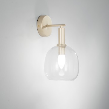 Moderne goldene Wandleuchte...