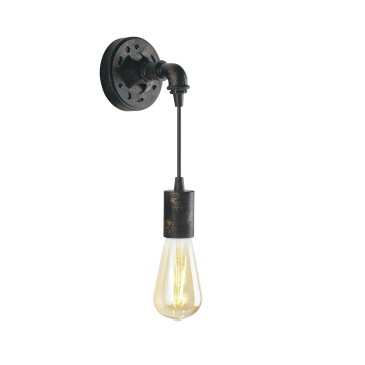 Applique Industrial Ruggine o Zinco E14
