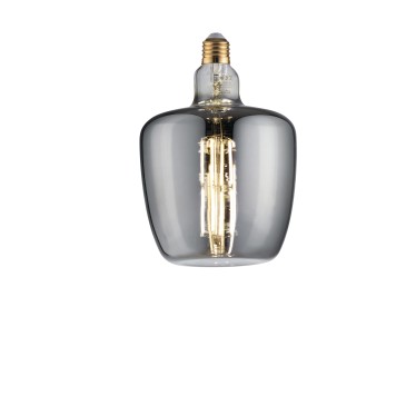 LAMPADINA LED FILAMENTO SMOKE TD160 E27 8W 250LM 1800K 300° 160X225mm 15000h CRI80