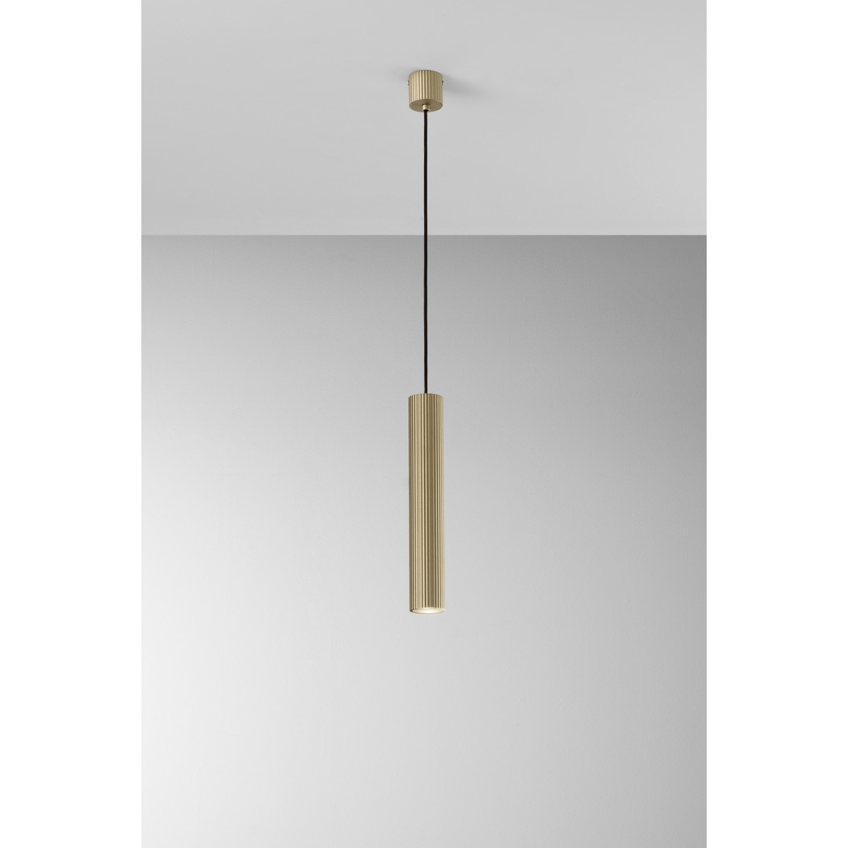 SOSPENSIONE LORD ORO IN ACCIAIO+ALLUMINIO 1XGU10 25W...