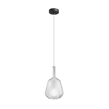 VETRO PIREX TRASPARENTE CON CAVO E CONNETTORE 18X31CM
