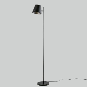 Lampadaire gris Colt 1XE27...