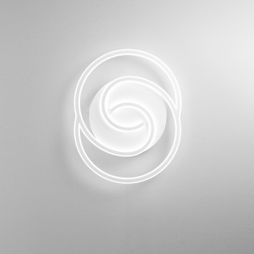 Plafonnier ovale LED blanc...