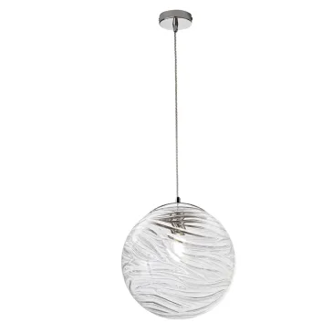 SOSPENSIONE NEREIDE TRASPARENTE 1XE27 33,4X162,5CM
