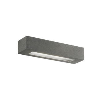 Graue Zement-Deckenleuchte, 2xE14 | Mondialshop