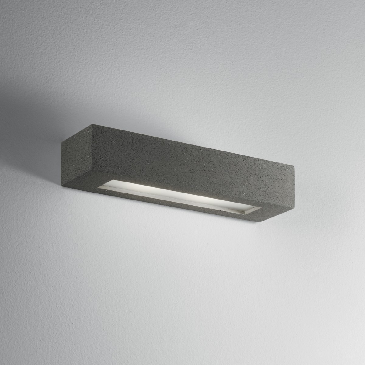 Applique da Soffitto Cemento Grigio 2xE14 | Mondialshop