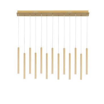 GOLD PYPE LED-Pendelleuchte 65W 6110LM CCT 2,5X41X200CM