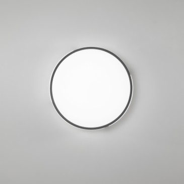 PLAFONIERA LED PANGEA NERA...