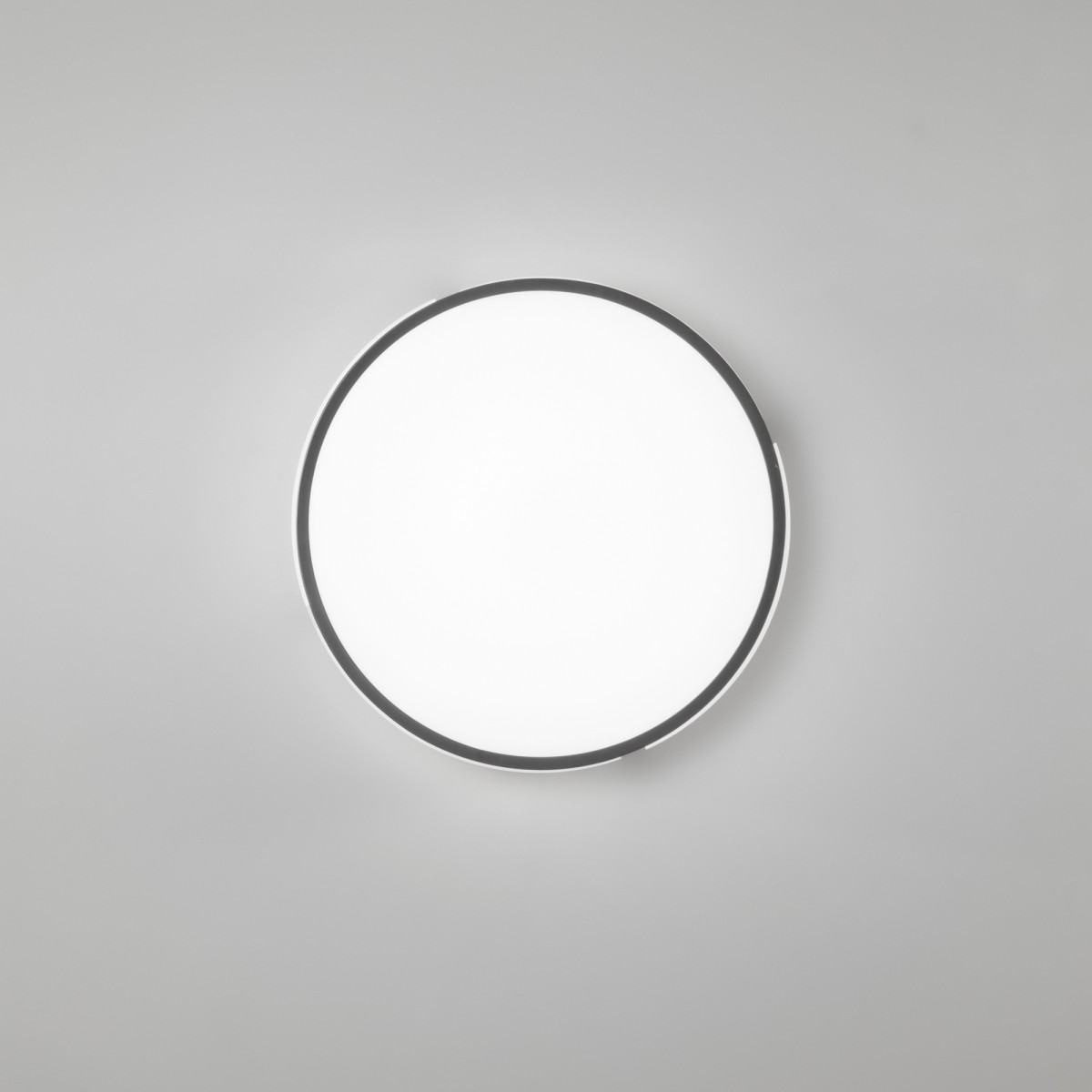 Plafonnier LED noir PANGEA 24W 3520LM CCT 41X41X6CM