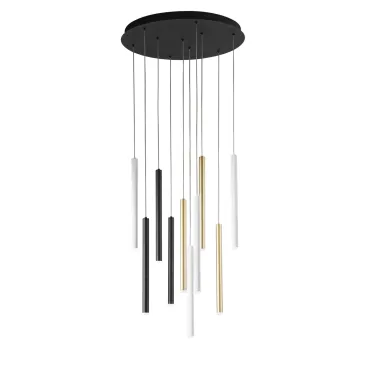 Suspension LED multicolore PYPE 50W 4700LM CCT 2,5 x 41 x 200 cm