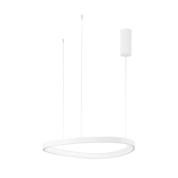Suspension LED KLAPTON blanche 58 W 8360 lm 65 x 3,5 x 150 cm