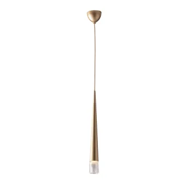 SOSPENSIONE LANCELOT ORO 1XGU10 6X181CM