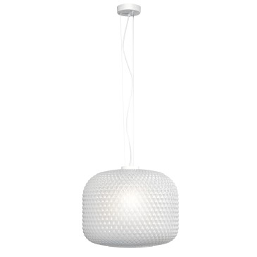 ASHFORD SPHERICAL WHITE SUSPENSION 1XE27 40X150CM