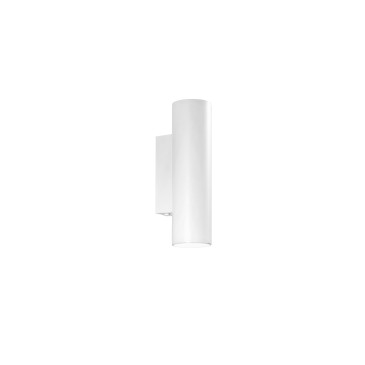 Applique da Parete 18x7x5cm Bianca Nera Oro | Mondialshop