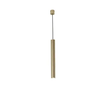 SOSPENSIONE LORD ORO IN ACCIAIO+ALLUMINIO 1XGU10 25W 10X10X255CM