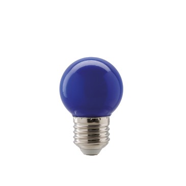 Ampoule LED bleue E27 G45