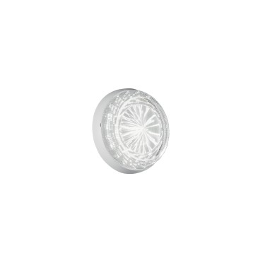 CAPRI LED-Deckenleuchte, weiß, 30 W, 3200 lm, Farbtemperatur, Schutzart IP65, 25,4 x 7,6 cm