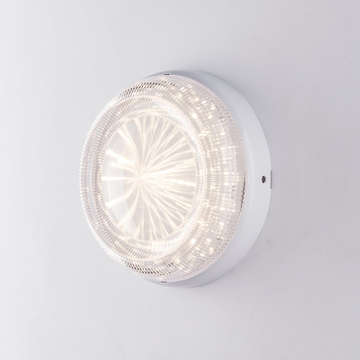 Plafonnier LED blanc Capri 30 W 3200 lm CCT IP65 25,4 x...