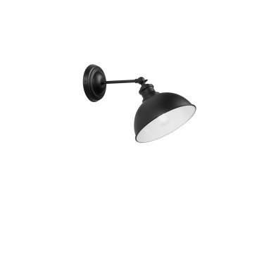 Applique murale moderne noire E27 | Mondialshop