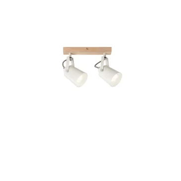 Applique da Parete Materiali Naturale 2xE14 | Mondialshop