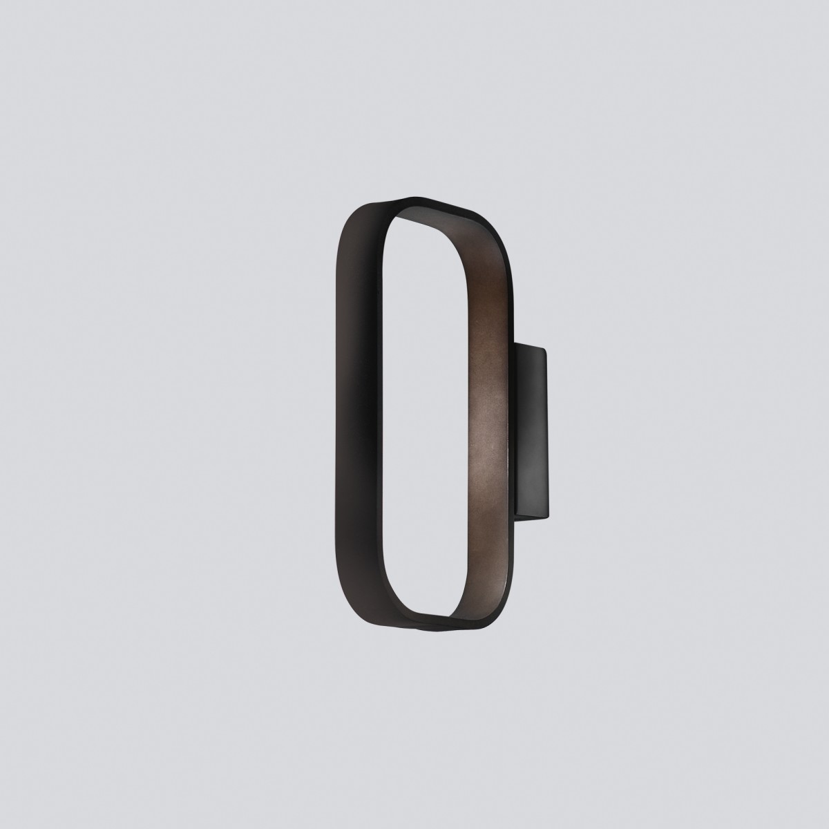 Applique da Parete Ovale Marrone LED 5W | Mondialshop