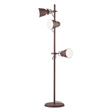 Lampadaire Legend Corten/cuivre 3 x E27 50 x 166 cm