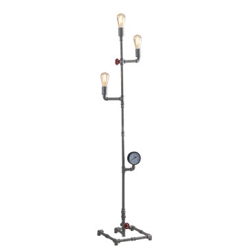 Lampadaire galvanisé AMARCORD 3 x E27 31 x 31 x 159 cm
