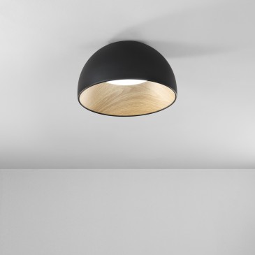 PLAFONIERA LED COCO NERA...