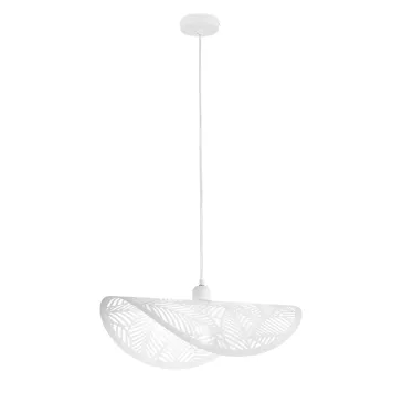 SOSPENSIONE RHEI-LEAF BIANCA 1XE27 50X30X150CM