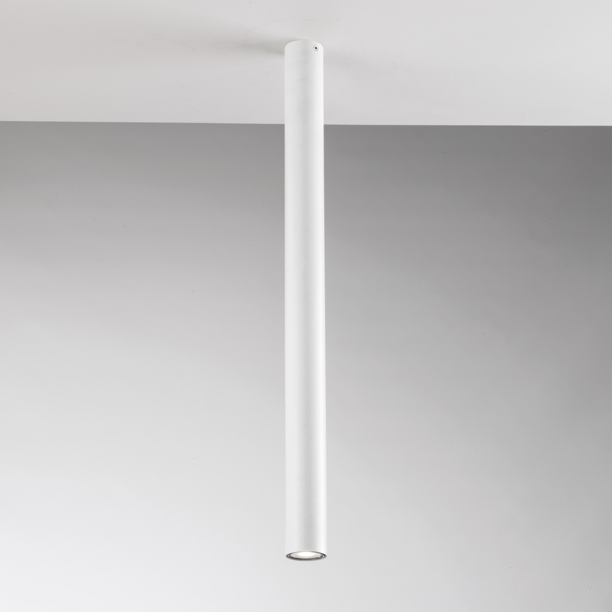 PLAFONIERA FLUKE TONDA BIANCA 1XGU10 5,5X5,5X75CM