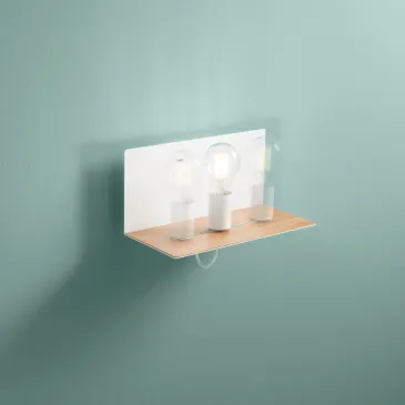 Lampe de table E27 blanche...