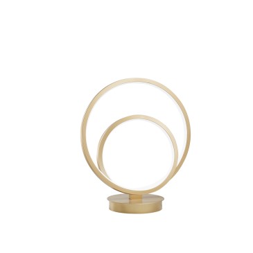 LED-Leuchte, goldfarben, 24 W, 2340 lm, Farbtemperatur 31,6 x 10 x 18 cm