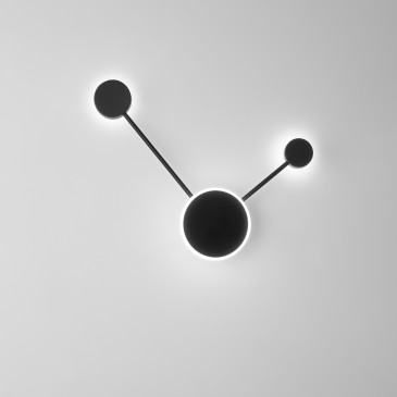 Plafonnier LED Black Ether...