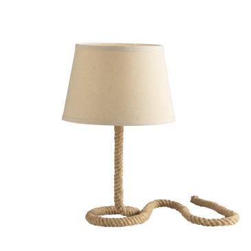 LUME ROPE CANAPA 1XE27 30X48CM