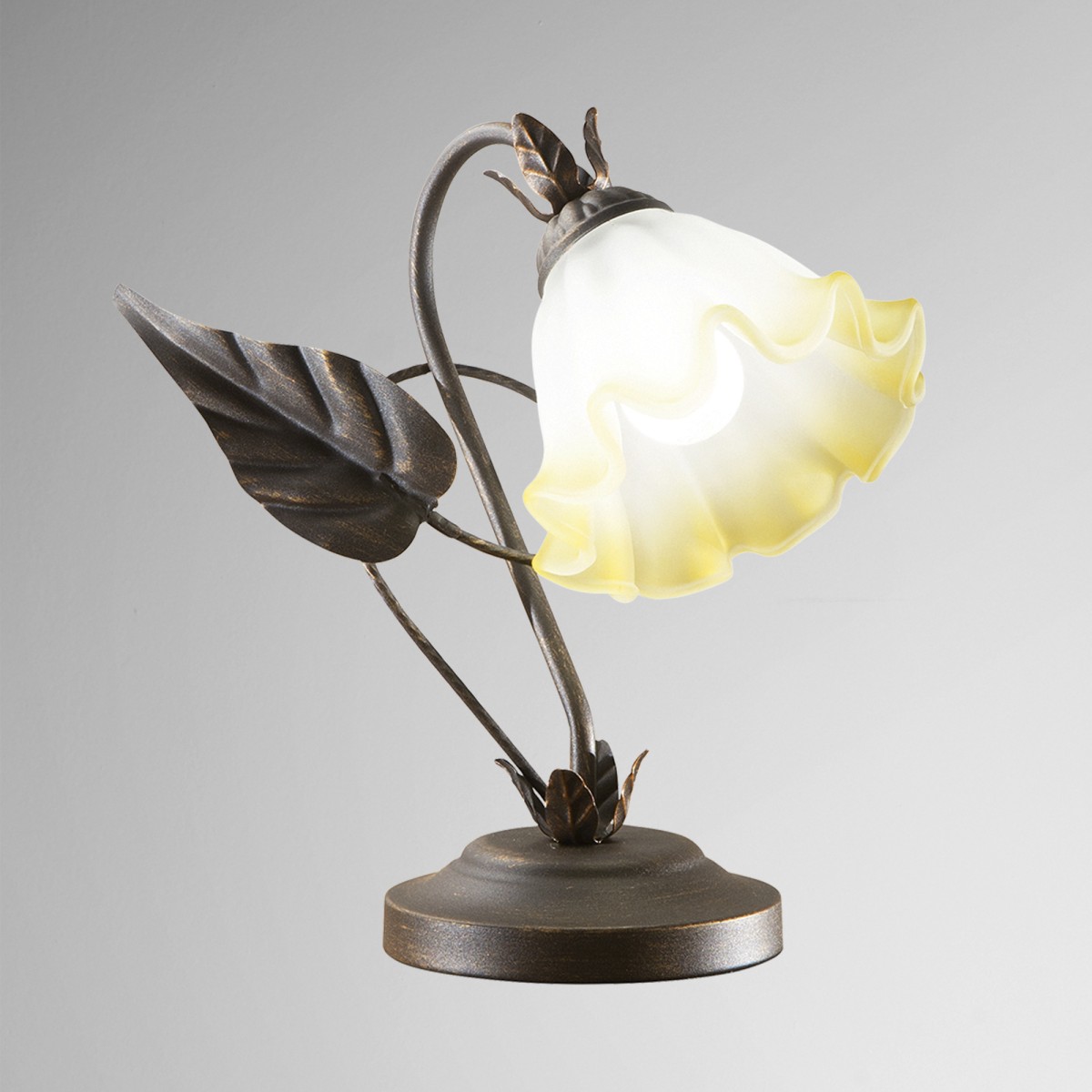 Lampe Tristano marron 1 x E14 22 x 29 cm