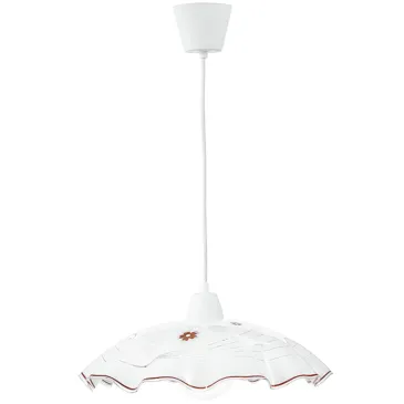 VICTORIA WHITE SUSPENSION 1XE27 42X42X120CM