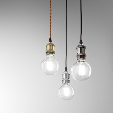 Suspension vintage noire...