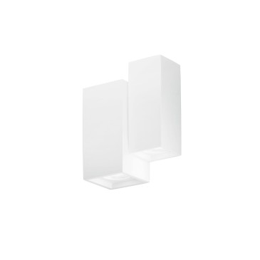 Applique in Gesso Verniciabile 4xGU10 | Mondialshop